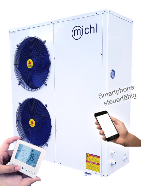 Michl Luft/-Wasser Monoblock Wärmepumpe 18 kW TWRE-K07V2