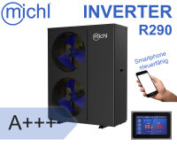 Michl Luft-Wasser Wärmepumpe Monoblock Inverter...