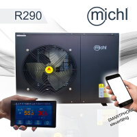 Michl Luft-Wasser Wärmepumpe Monoblock Inverter...