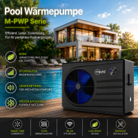 Michl Inverter Pool-Wärmepumpe M-PWP2  2,2 bis 9,0 kW